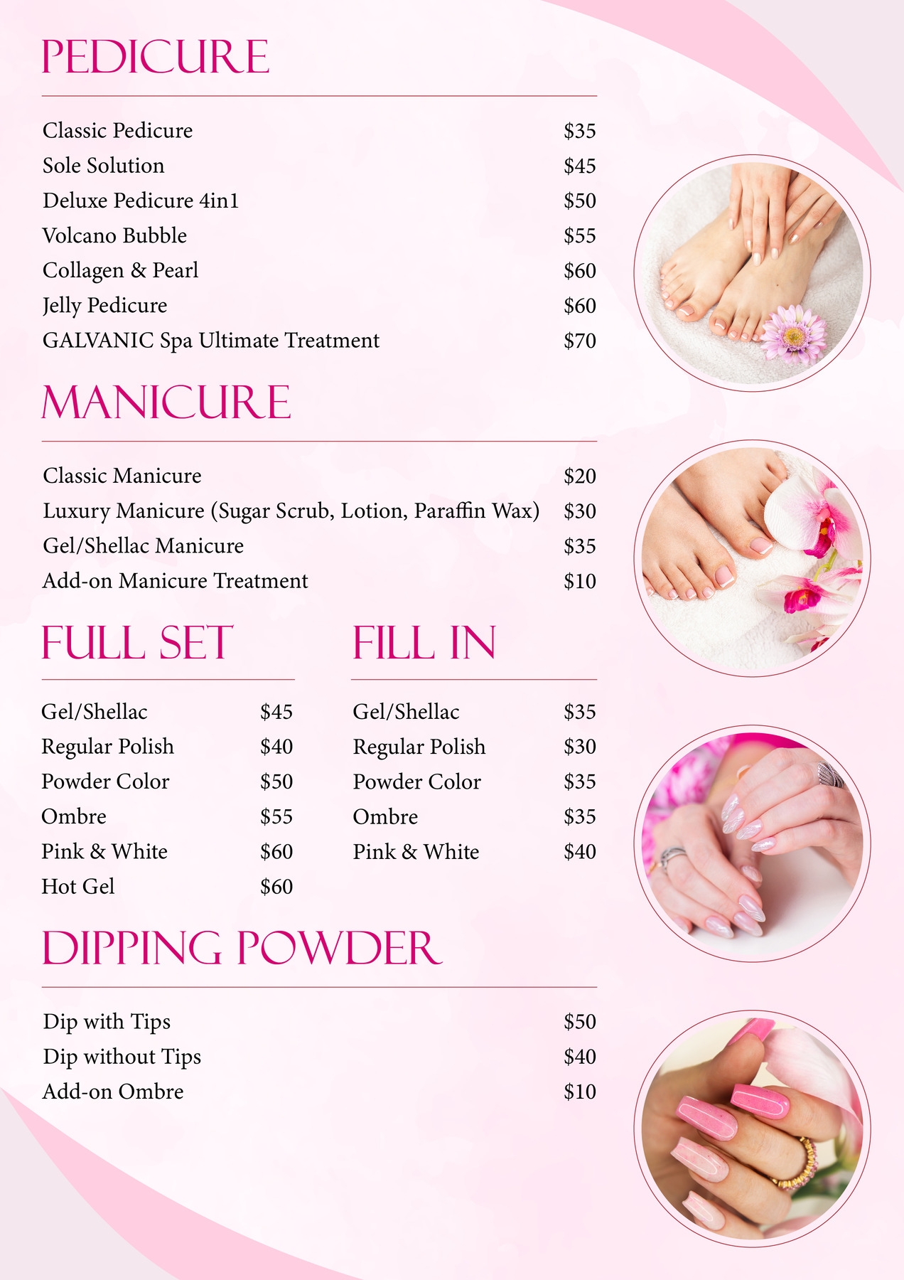 Price List