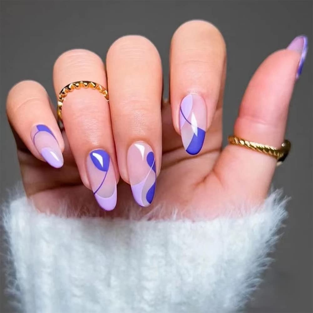 Purple Gel Nail Designs A Stunning Expression Of Style And Elegance