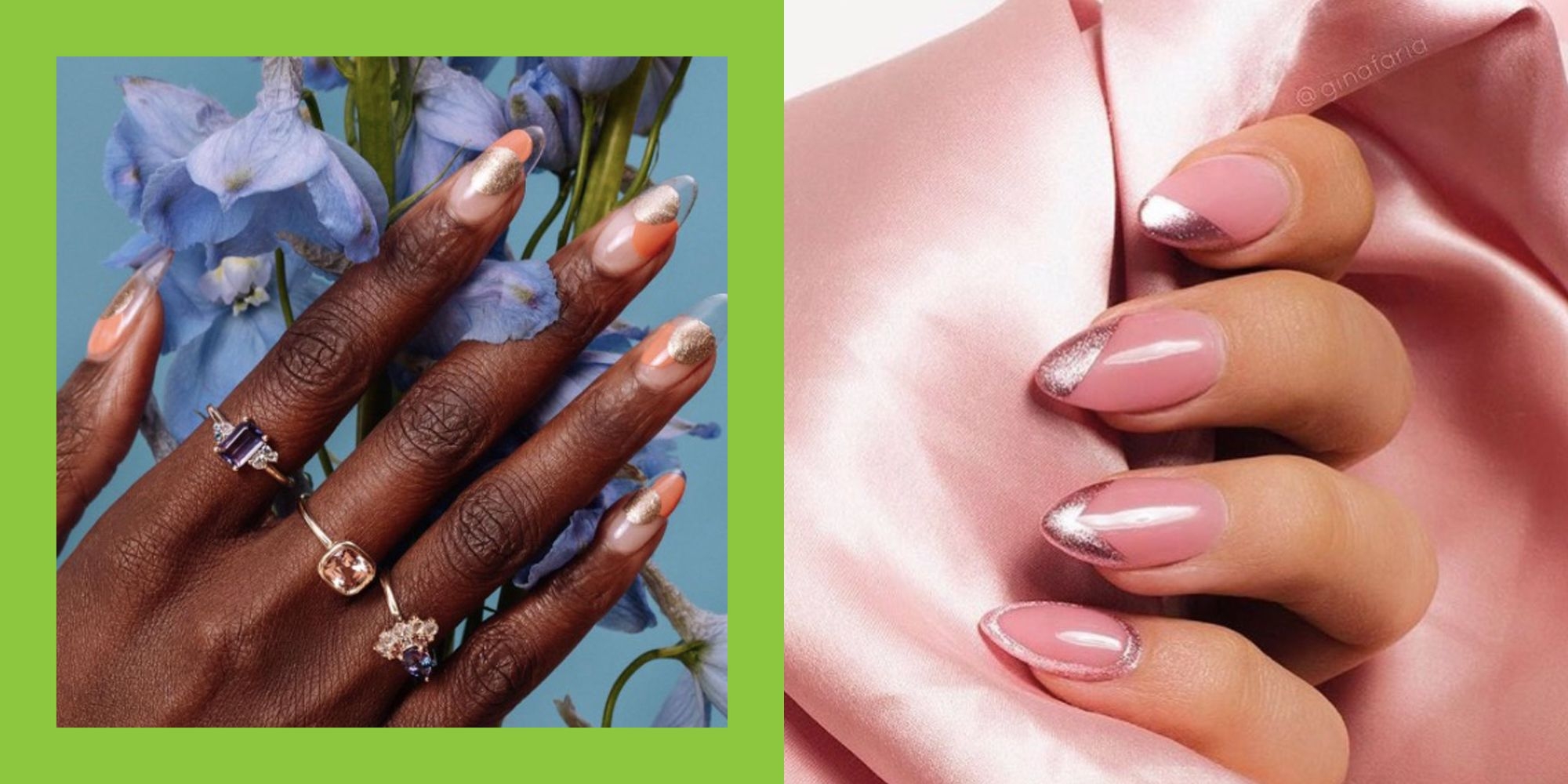 Rose Gold Nails 39 Rose Gold Designs To Upgrade Your Manicure