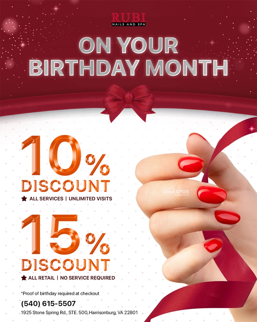 Rubi Nails And Spa Top Nails Salon In Harrisonburg Virginia 22801 Rubi Nails And Spa Top Nails Salon In Harrisonburg Virginia 22801