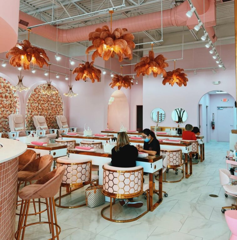 Say Hello To Rose Couture Nail Bar s Stunning New All Pink Nail Salon