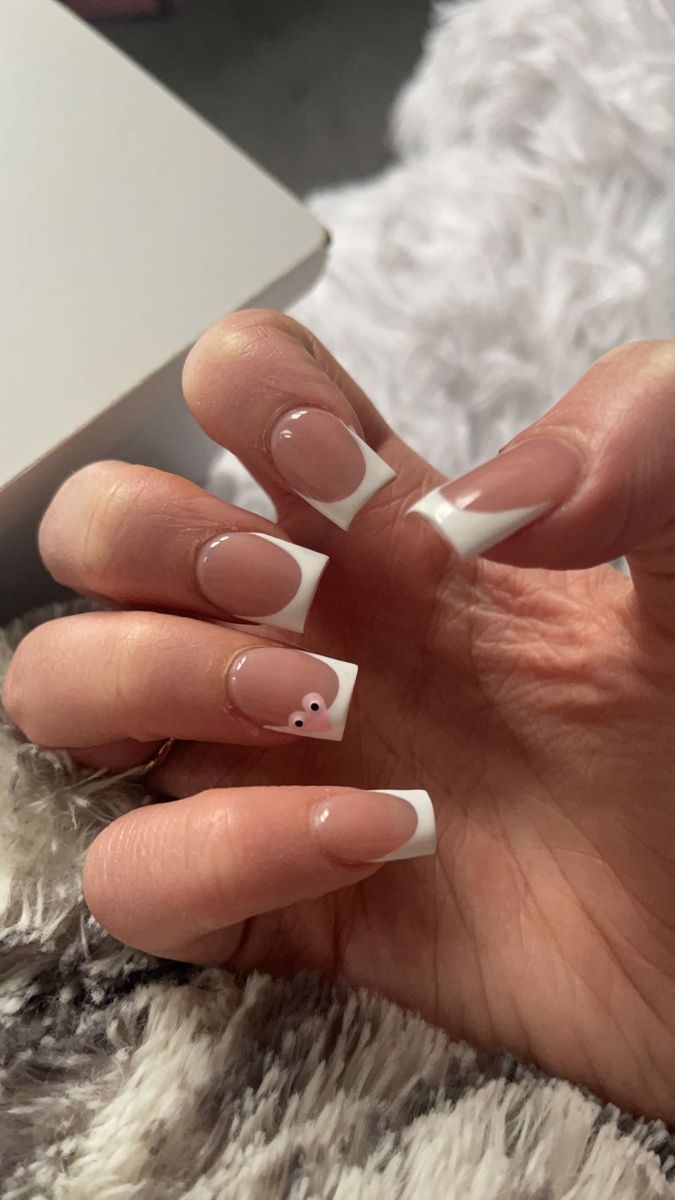 Simple Flower Nail Art Designs For Beginners 2023 In 2025 Holiday Acrylic Nails Stylish Nails Short Nails
