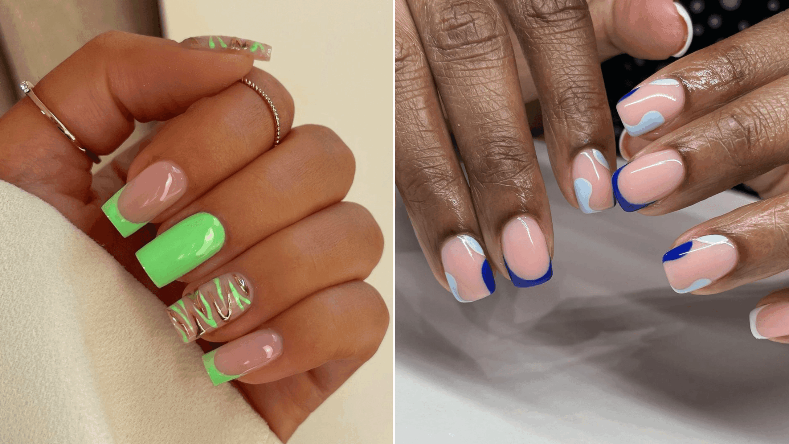 Square Nails Are Making A Comeback 35 Styles To Inspire Your Next Manicure Glamour