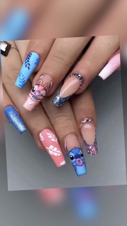 Stitch Nail Designs