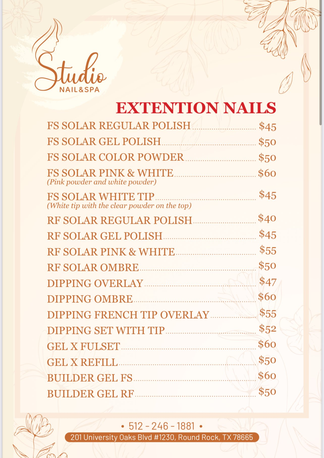 STUDIO NAILS AND SPA ROUND ROCK