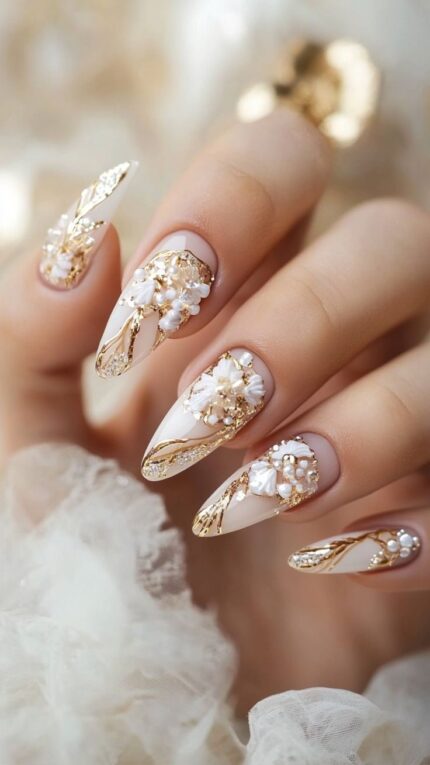 Bridal Nail Designs