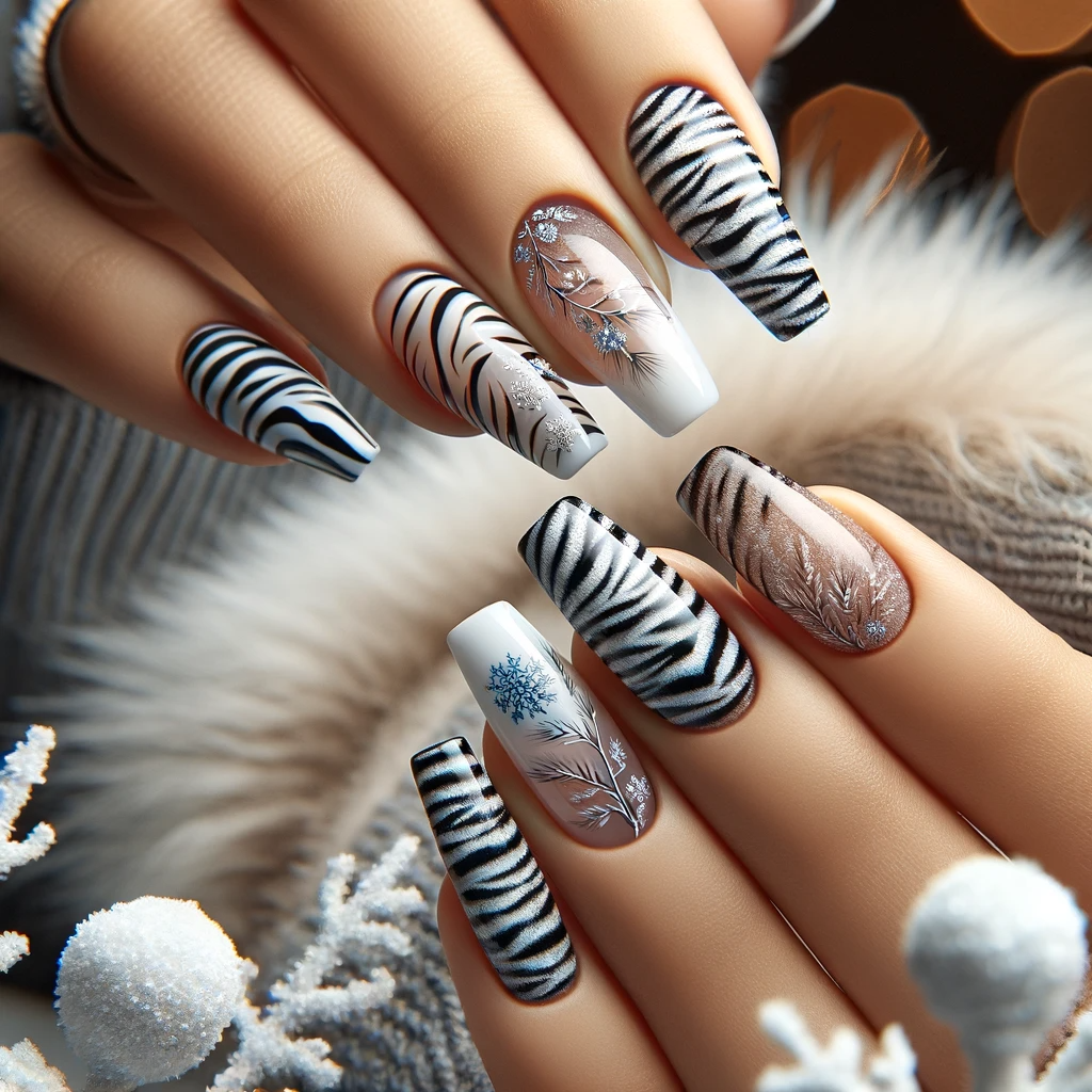 Stylish Manicure For Winter 2024 Original Ideas