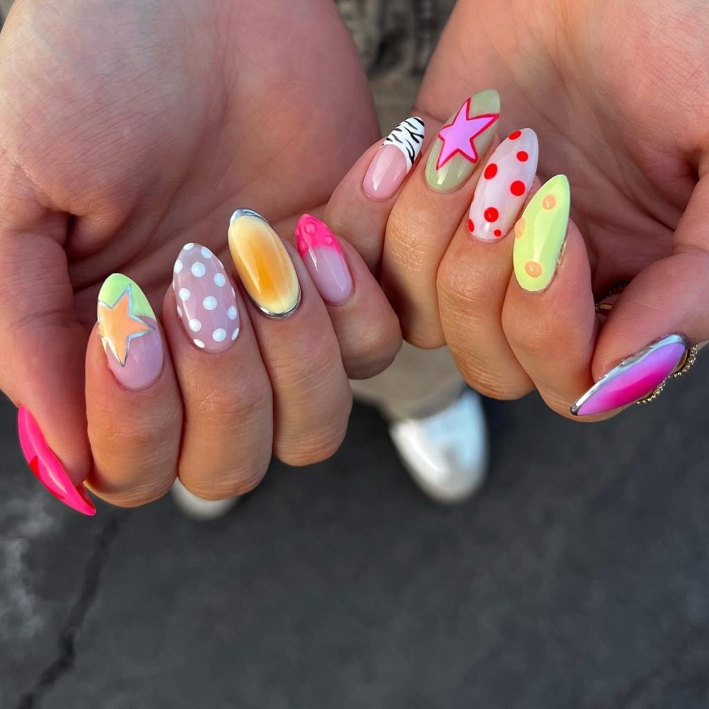 Summer Nail Designs For A Bold And Bright Manicure Wonder Forest