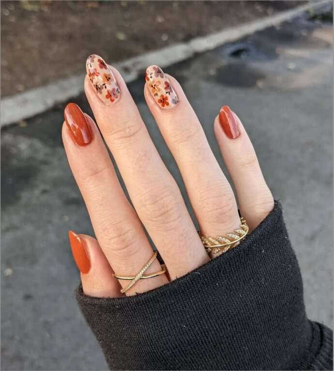 Fall/autumn Nail Designs