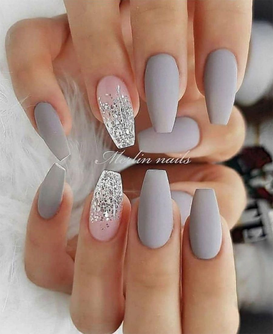 The Best 51 Gray Nail Designs For Any Occasion