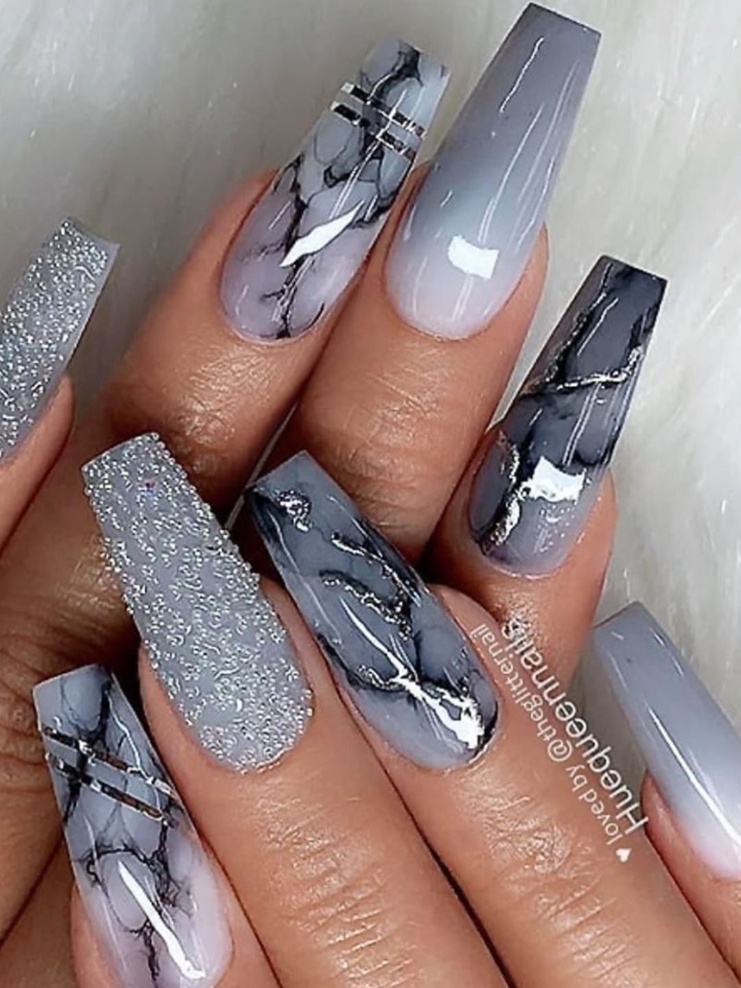The Best 51 Gray Nail Designs For Any Occasion