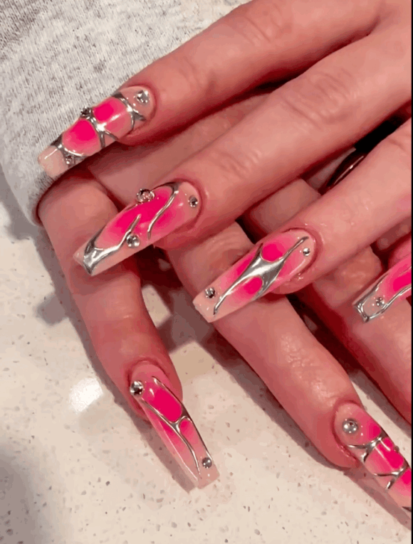 Pink Nail Designs 2024