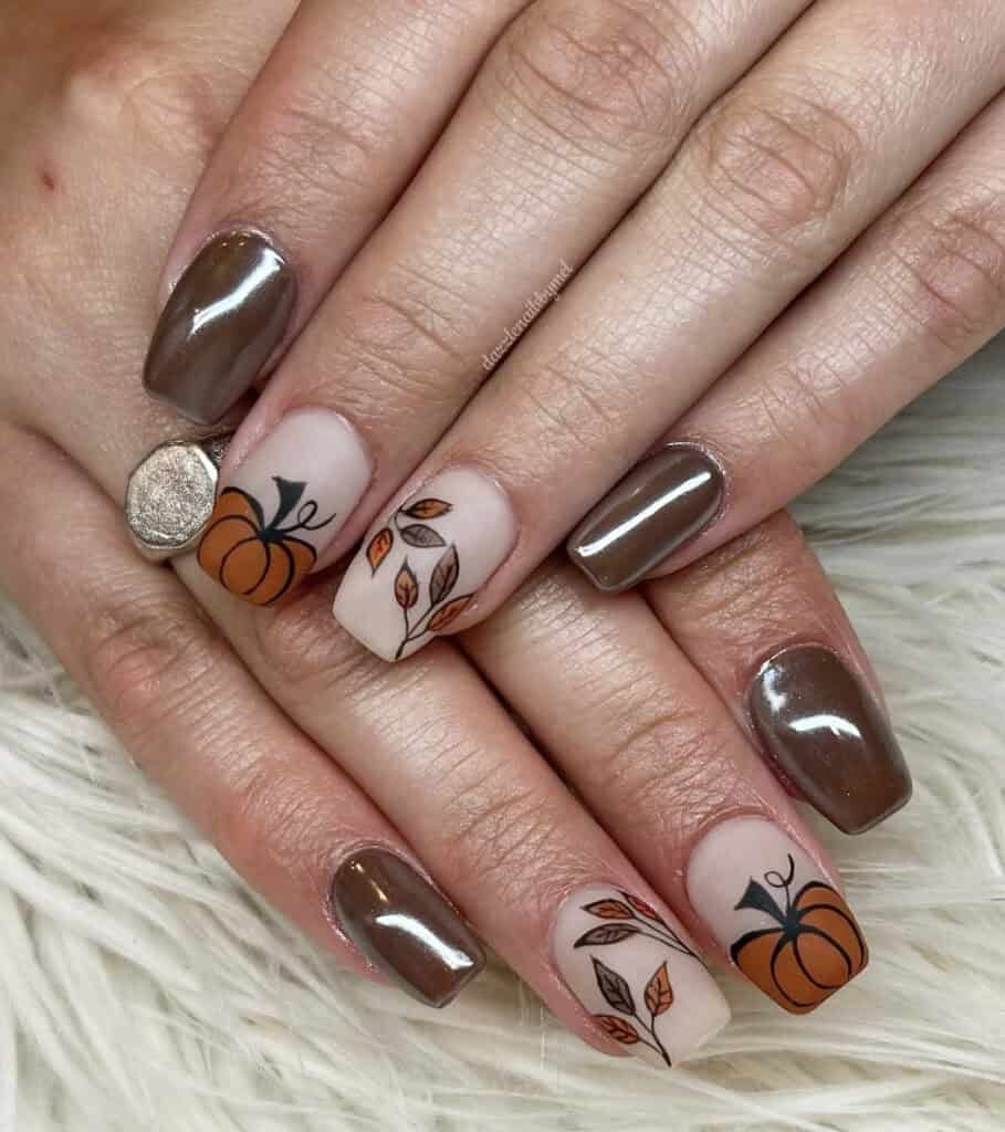 fall nail designs pictures