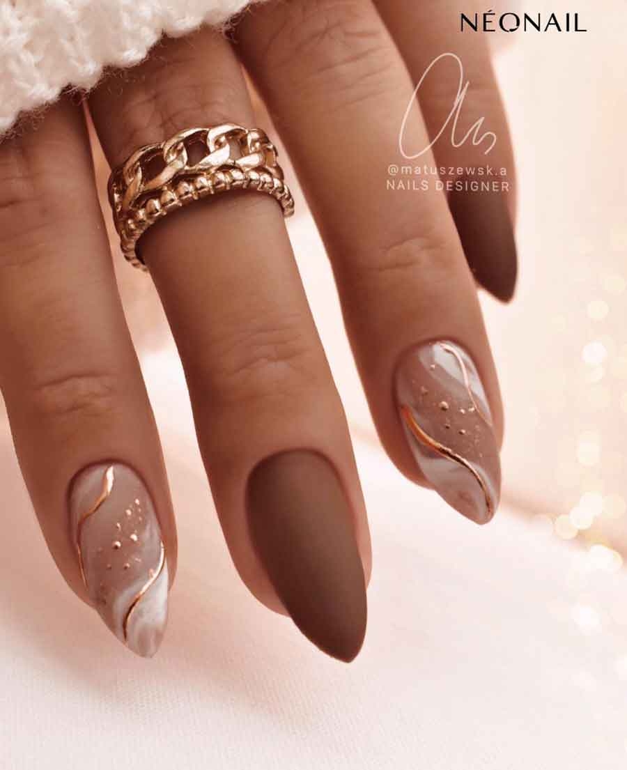 The Most Refined Marble Nails To Try The Mood Guide