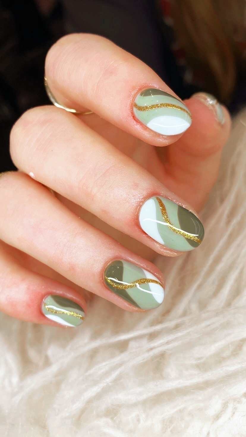 The Sage And Olive Nail Art Combo You Need For Summer BEFFSHUFF