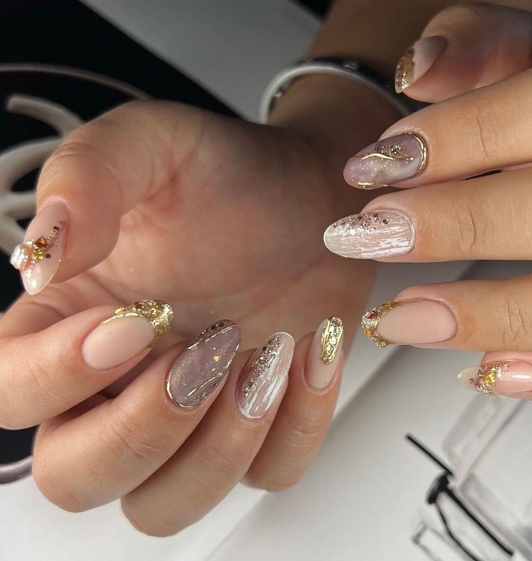 The Winter Nail Art Trends Of 2024 Are Moody Twists On The Season s Beloved Designs Allure