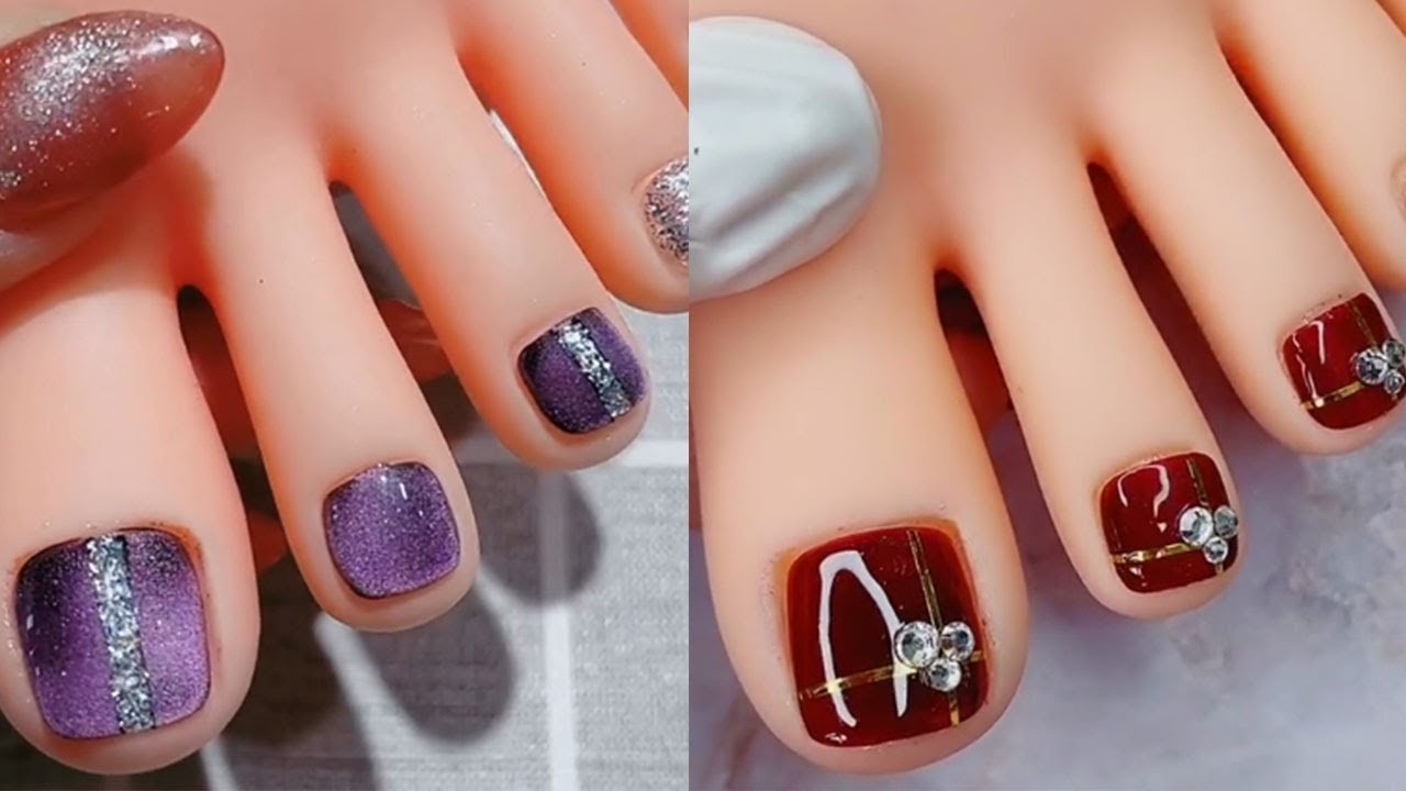 toe nails design