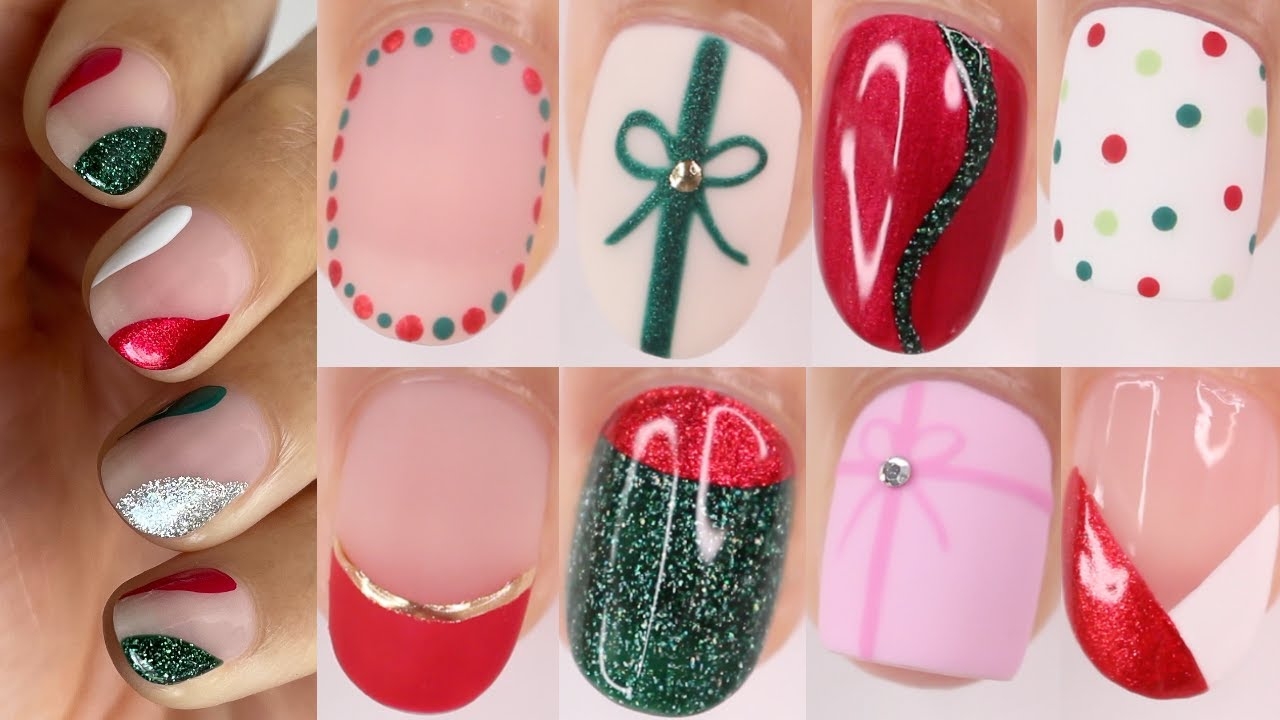 TOP 20 CHRISTMAS NAIL DESIGNS 2024 Huge Christmas Nail Art Compilation Relaxing Christmas Music YouTube