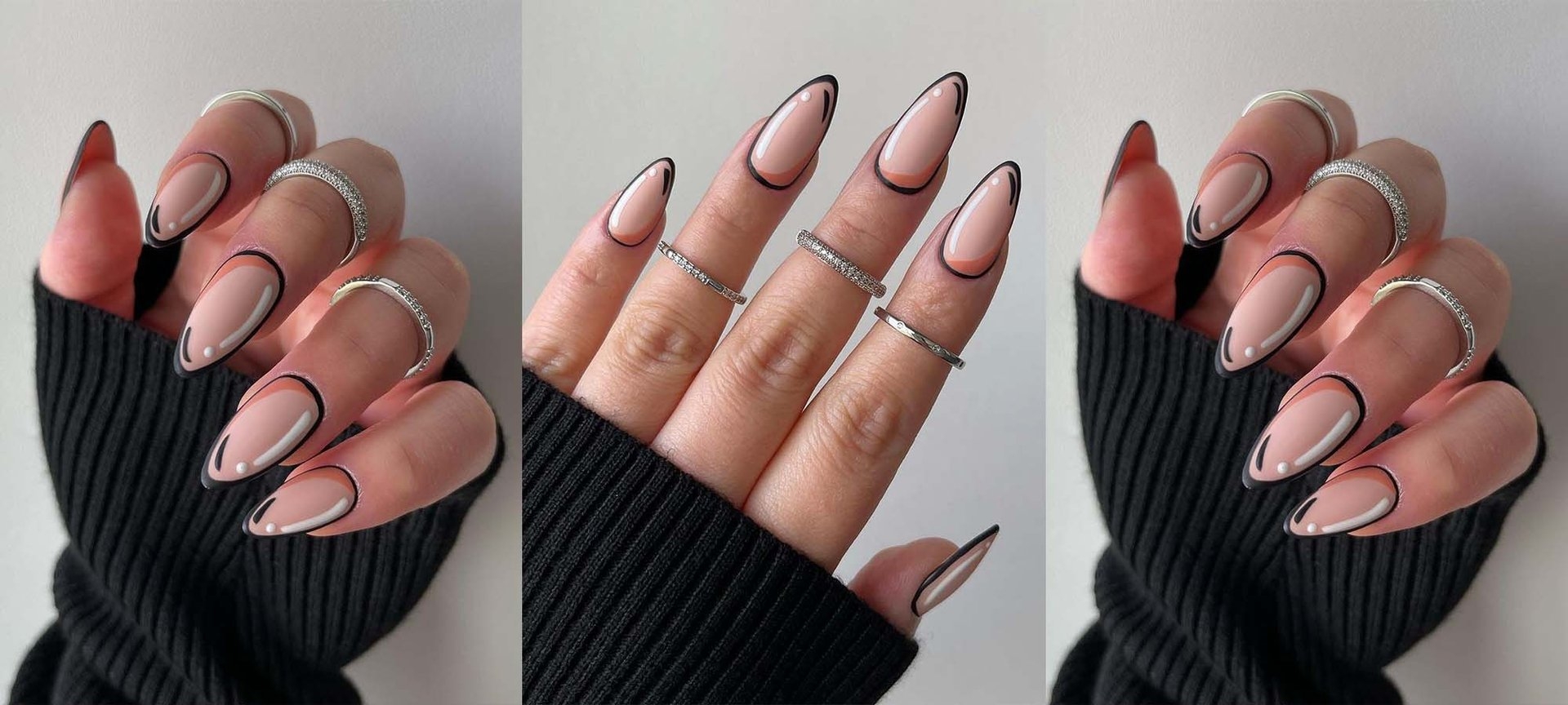 nail designs for long nails
