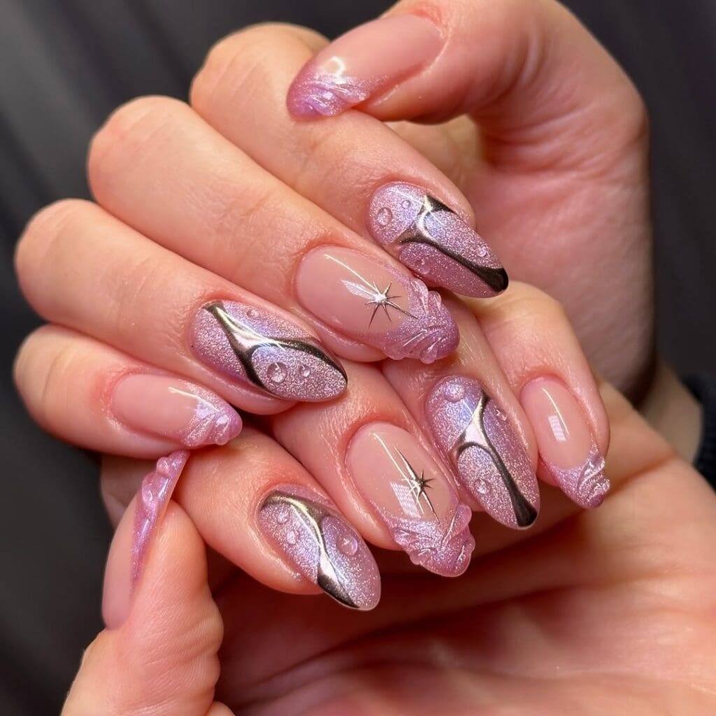 Turn Heads With These 60 Mesmerising Cat Eye Nail Ideas Scratch