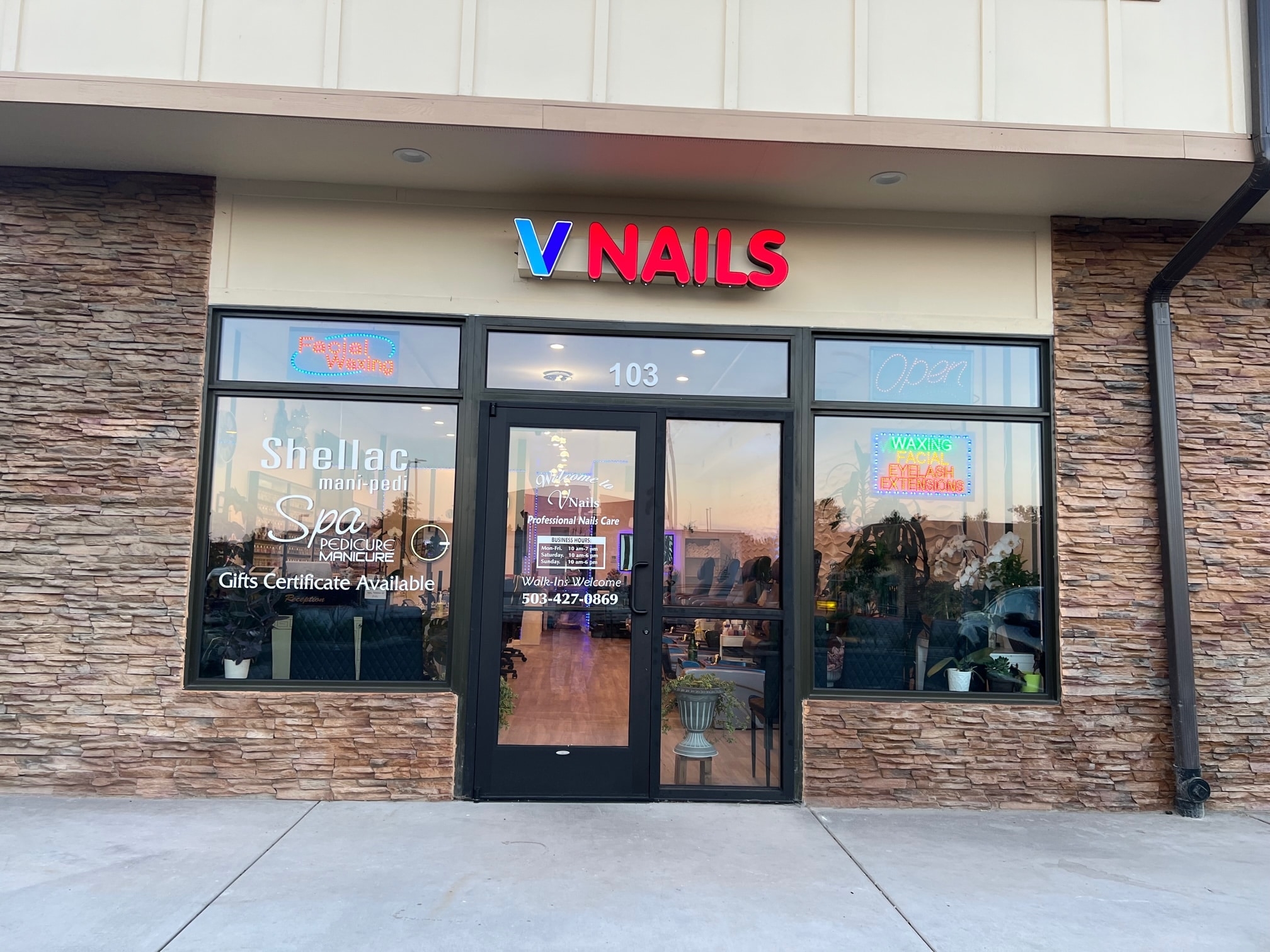 V Nails Is A Nail Salon In Happy Valley OR 97086
