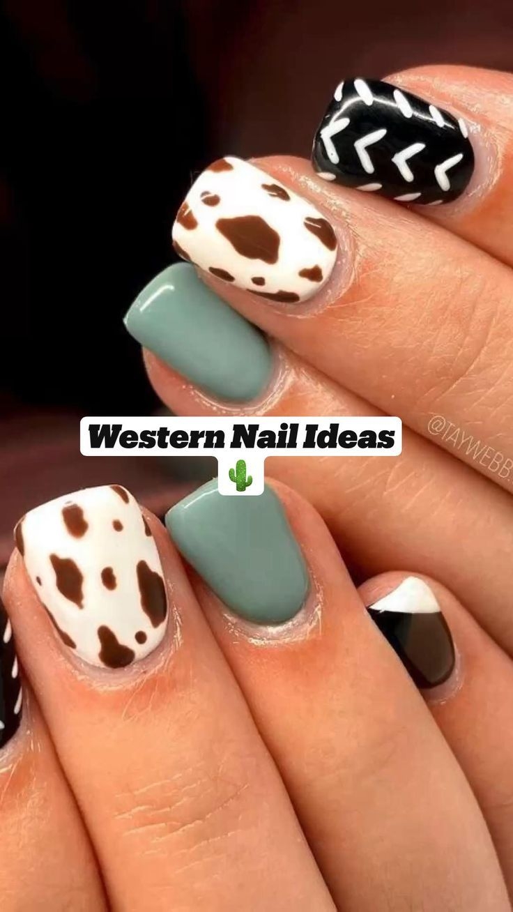 Western Nail Ideas Rodeo Nails Cowboy Nails Western Nails