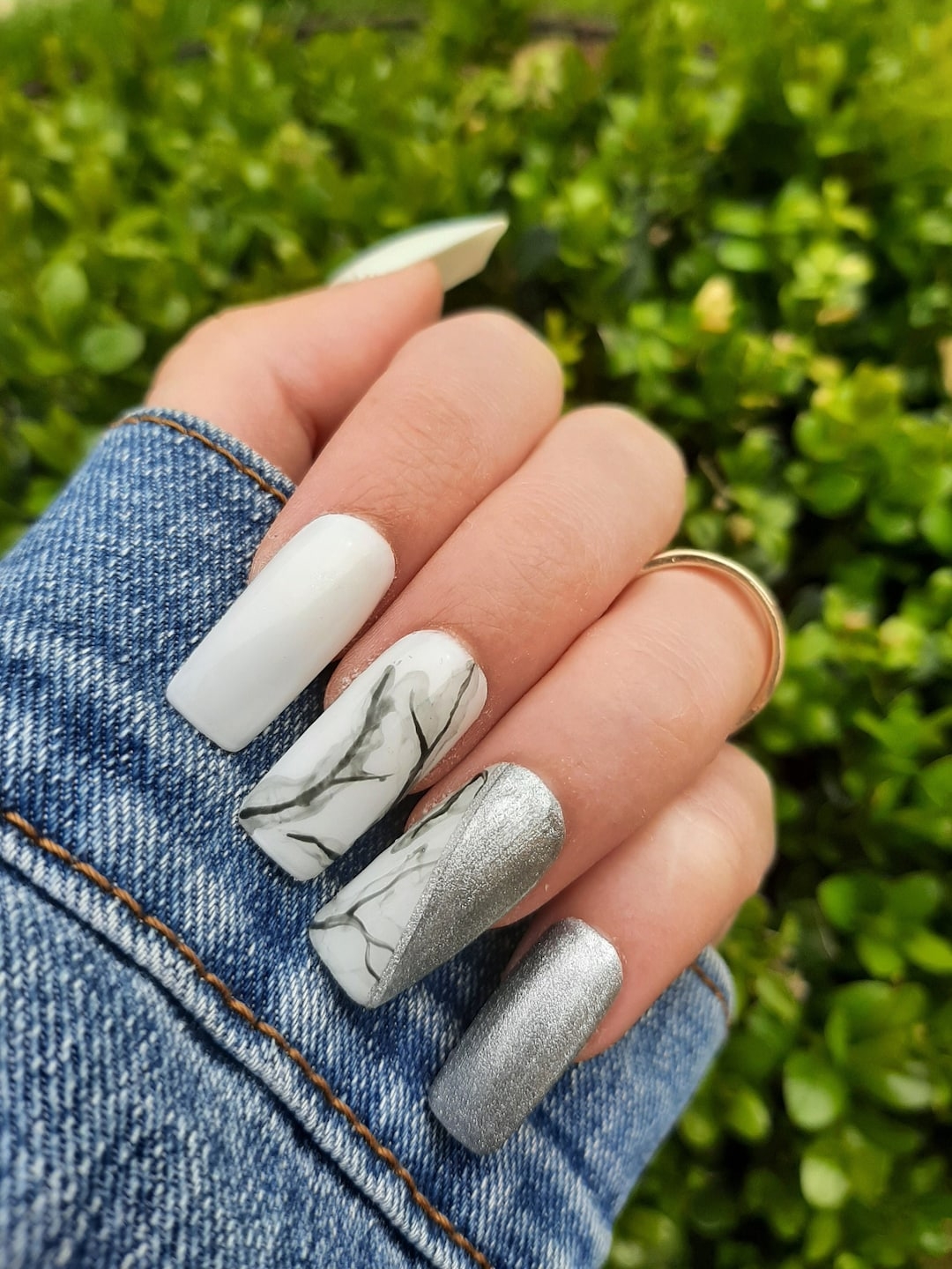 gray nail designs gray nail designs