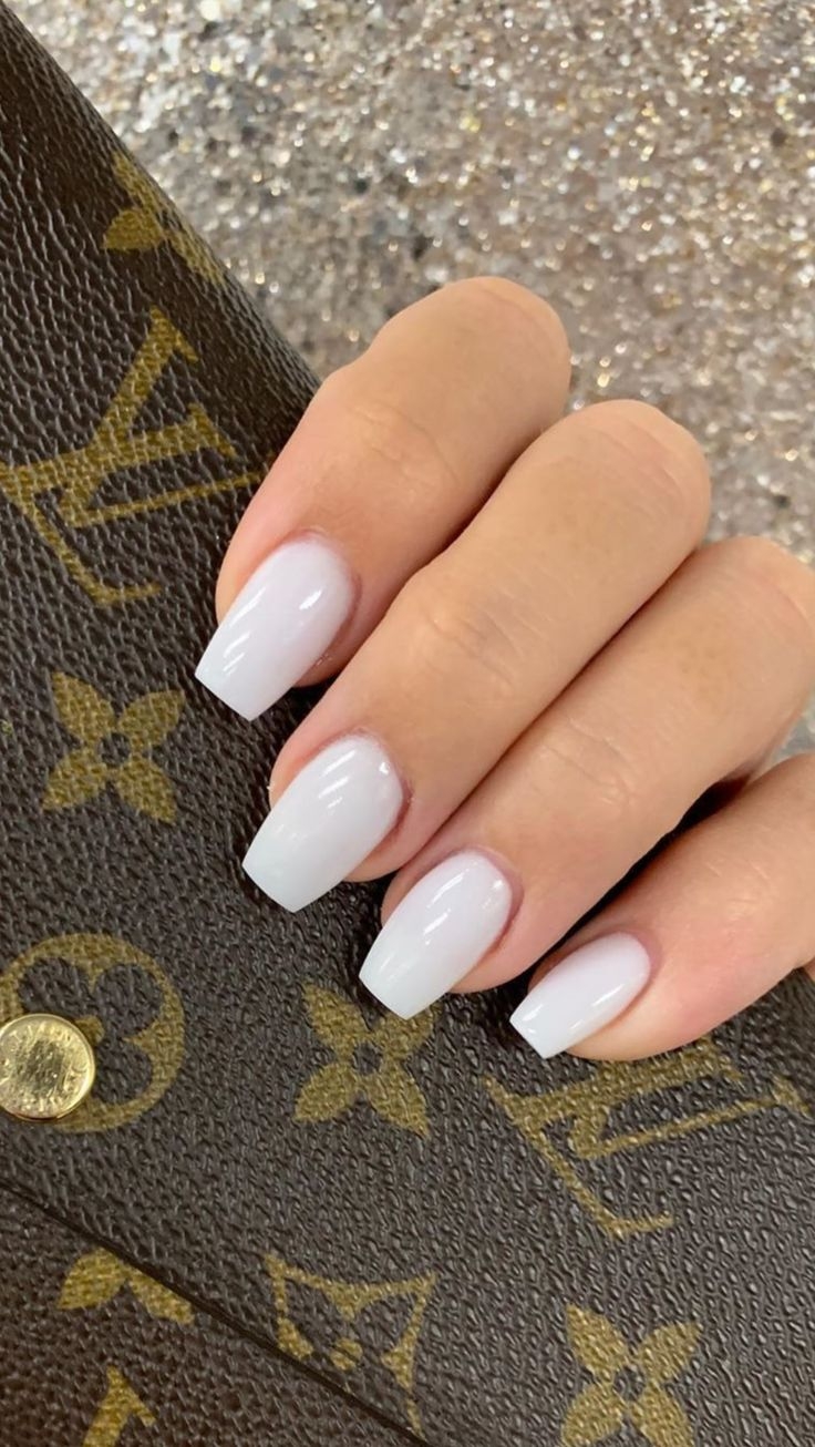White Nails Inspo