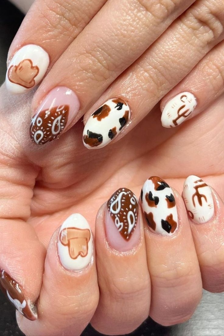 Yeehaw Nails 22 Beyonc Inspired Cowgirl Nails To Rock The Rodeo Chic Look