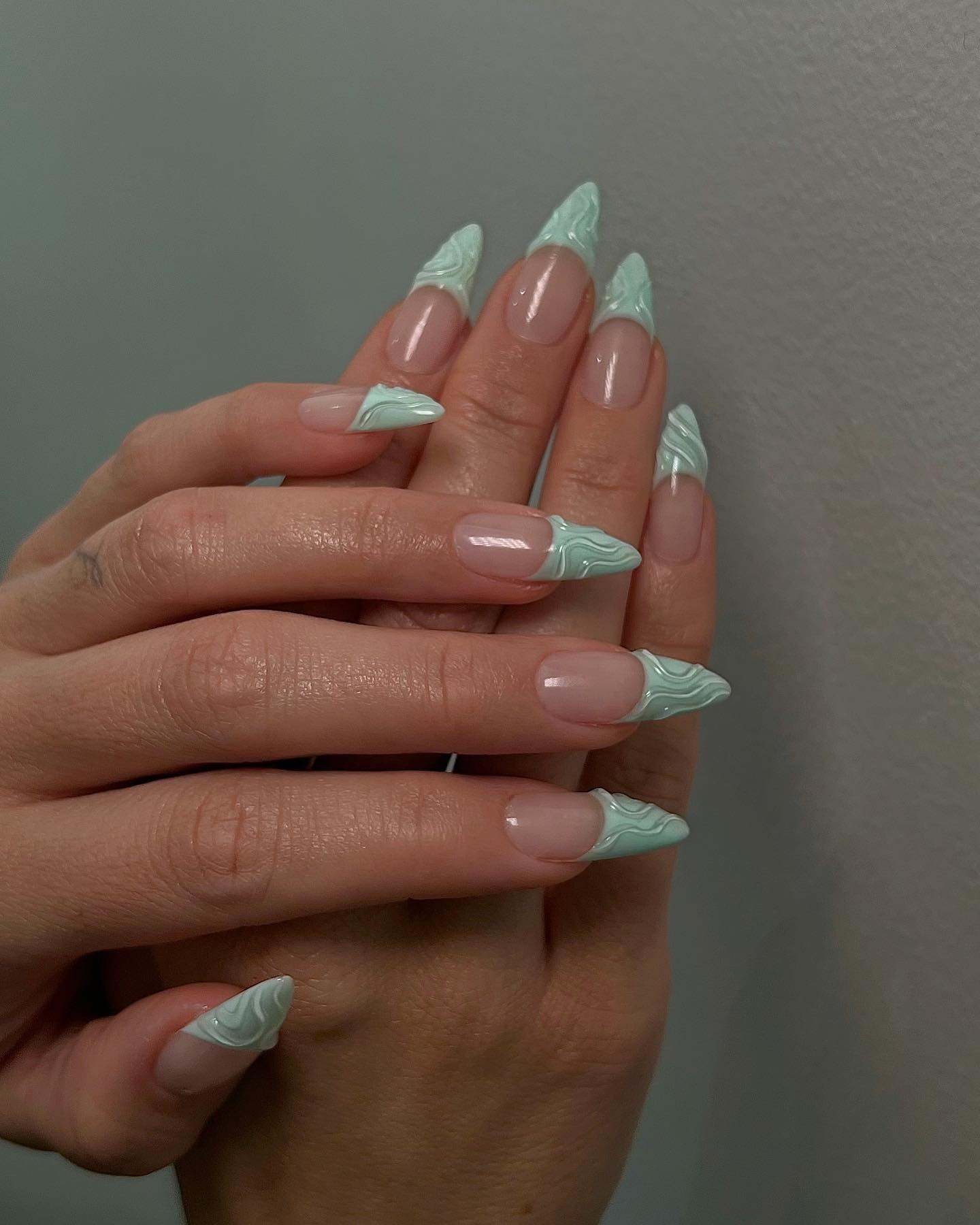 Yep Mint Green Nails Are Making A Comeback This Summer Who What Wear