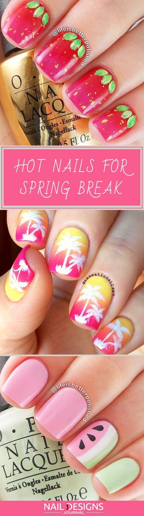 30 Best Spring Break Nails Designs